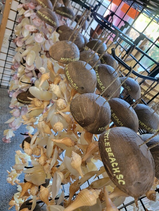 None Other - 1pc Coconut Shell Windchimes - Natural Brown